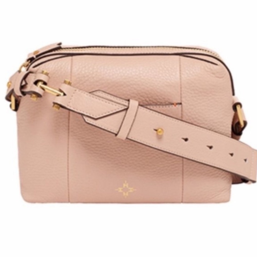 Beautiful India Hicks crossbody bag, light pink